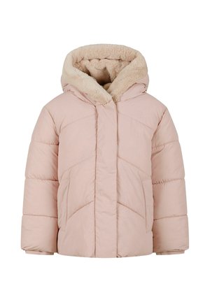 PADDED HOODED FLUFFY LINED - Zimska jakna - pink