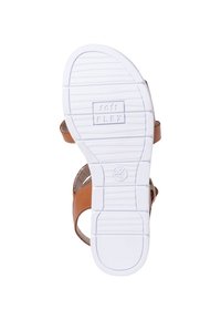 Jana Wedge sandals - cognac