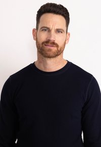 Petrol Industries ESSENTIAL CREWNECK - Mikina - midnight navy