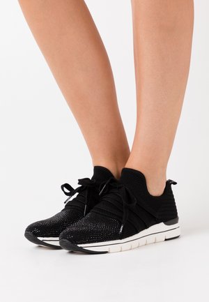 Marco Tozzi LACE UP - Sneaker low - black