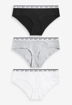 RICH LOGO KNICKERS SEVEN PACK - Slip - metallic black