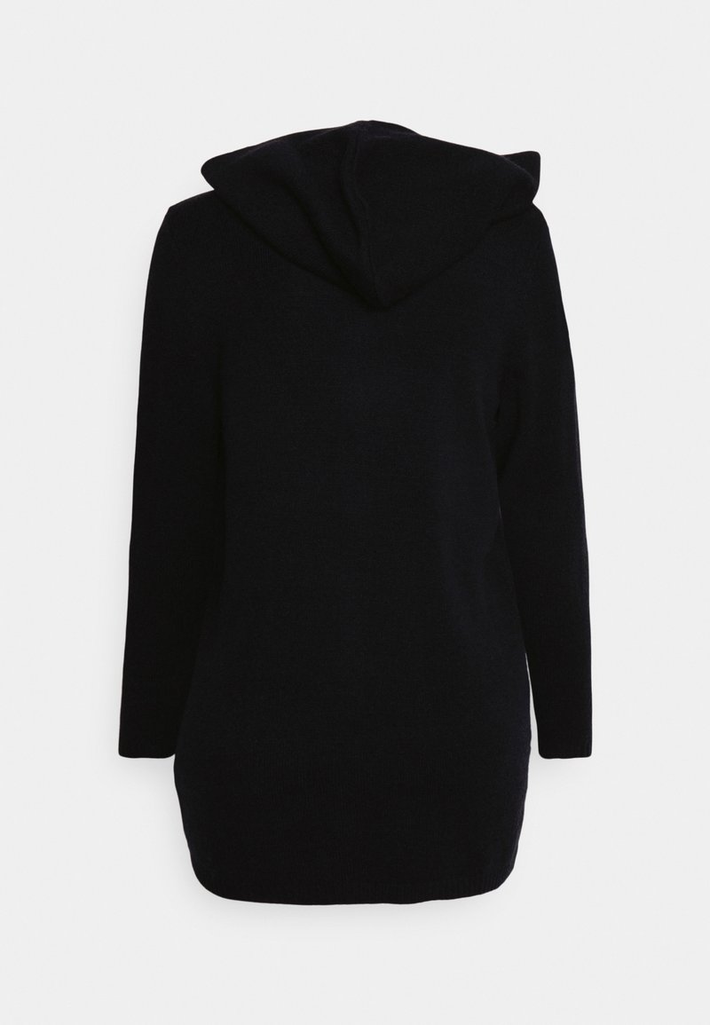 ONLY Petite ONLLESLY HOOD CARDIGAN Strickjacke black/schwarz