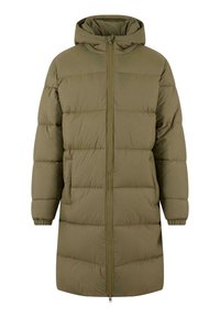 Urban Classics LONG PUFFER - Vinterkåpe / -frakk - tiniolive