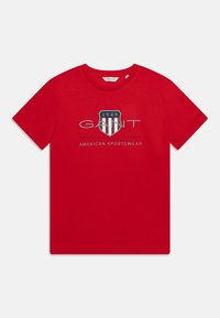 GANT - ARCHIVE SHIELD UNISEX - T-shirts med print - bright red Miniatyrbilde 1