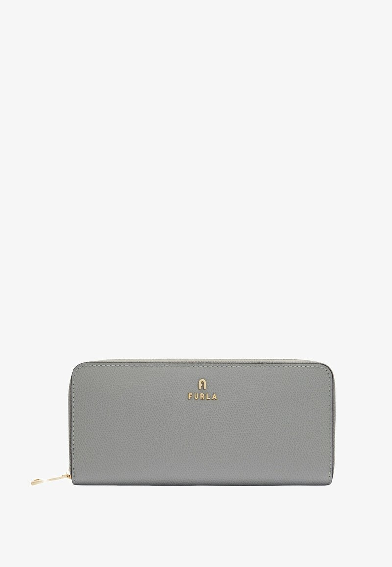 Furla CAMELIA L ZIP AROUND SLIM - Geldbörse - cenere cirro int