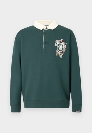 TRAIN CLUB HOUSE BUTTONERD RUGBY UNISEX - Felpa - ponderosa pine