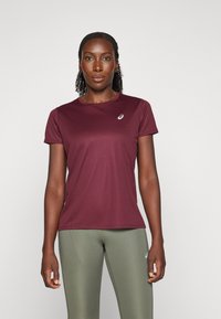 ASICS CORE TOP - Sports T-shirts - deep mars