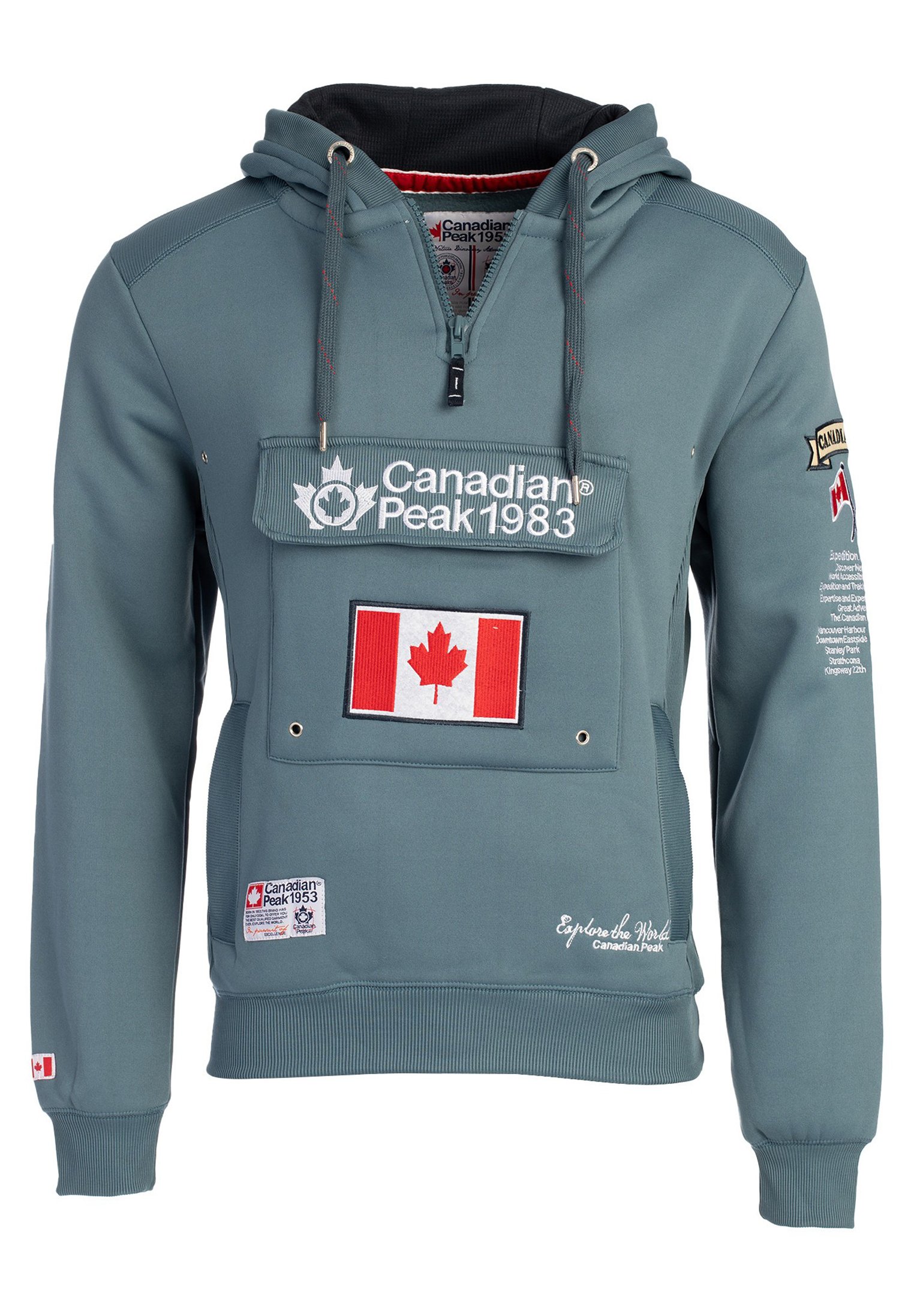 Canadian Peak GALAPAGOS - Hoodie - red/rood - Zalando.nl