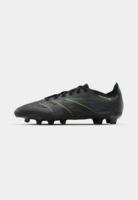 adidas Performance PREDATOR LEAGUE - Firm-ground football boots - core black/carbon/lucid lemon