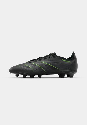 adidas Performance PREDATOR LEAGUE - Nogometne kopačke za čvrstu podlogu - core black/carbon/lucid lemon