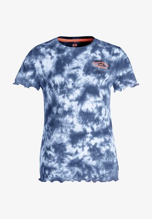 Print T-shirt - blue