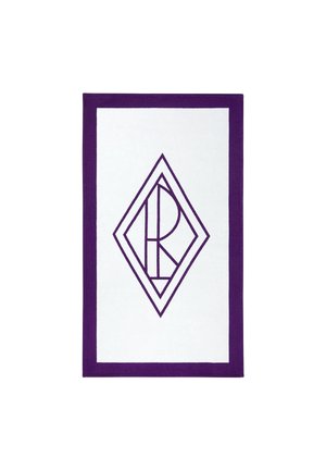 Polo Ralph Lauren BLAIR 100 X 170 UNISEX - Serviette de plage - white/purple
