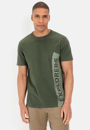 camel active T-shirts print - leaf green