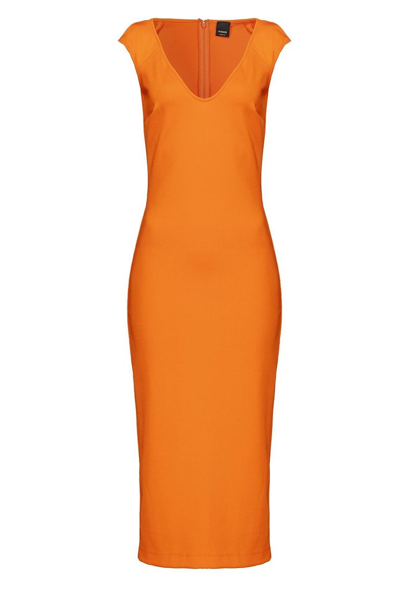 pinko Etui-jurk oranje