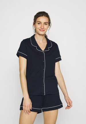 BEAUTIFUL BASICS SHORT SLEEVE SHORTS - Pigiama - navy