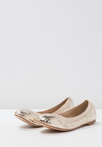 Buffalo Ballerine pieghevoli - gold-coloured