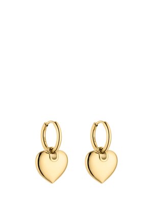 CHUNKY HEART - Ohrringe - gold