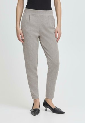 Pantaloni - sharkskin herringbone