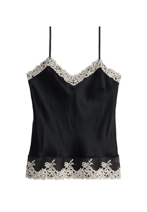 Intimissimi PRETTY FLOWERS - Triangel BH - black ivory