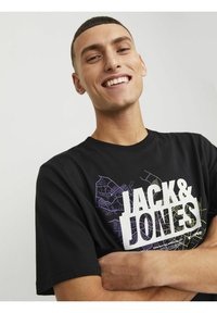 Jack & Jones Camiseta estampada - black