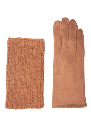 LUMI UBERZIEHER - Gants - dark camel