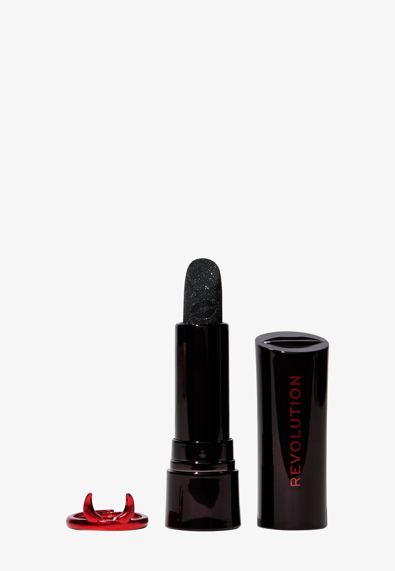 Makeup Revolution REVOLUTION TRULY SINFUL BLACK RING LIPSTICK - Läppstift - black