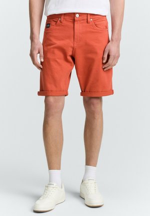 TTMORRIS Relaxed - Shorts di jeans - rooibos orange