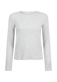 POINTELLE LONG-SLEEVED - Parte de cima do pijama - grey