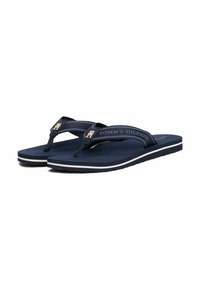 Tommy Hilfiger WEBBING TONAL LOGO - Infradito da bagno - space blue