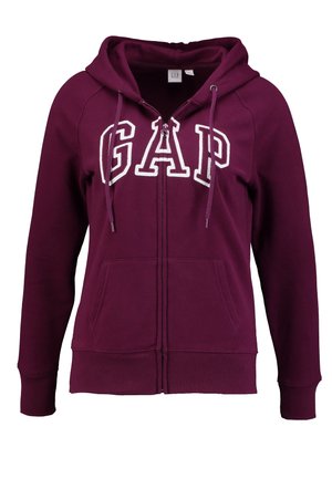 Sweat zippé - dark red