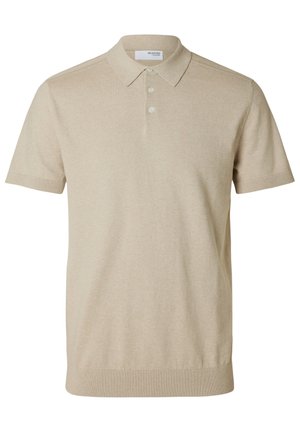 Selected, SLHBERG - Polosärk - beige