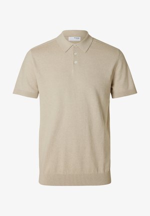 Selected, SLHBERG - Polosärk - beige