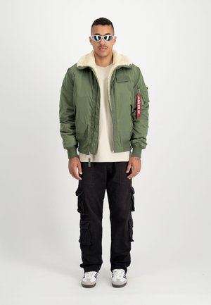 Bomber Jacket - sage green