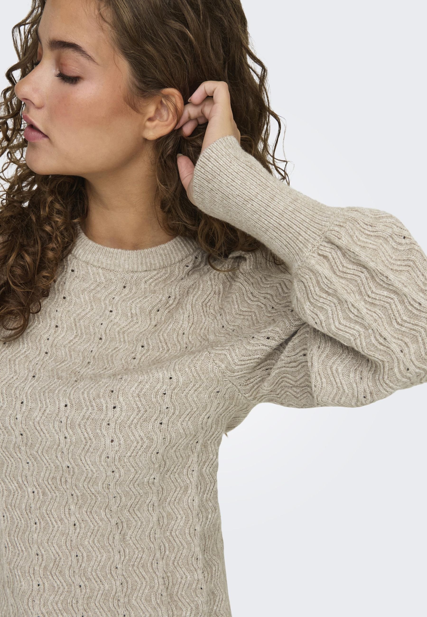 売れ筋商品|||ビーヤング ニット&セーター レディース アウター BYRalaya - Jumper - oyster melange b.young BYRalaya - Jumper - oyster melange/light grey