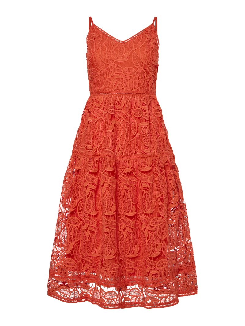 YAS Cocktailjurk lichtrood YAS Cocktailjurk lichtrood