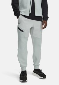UNSTOPPABLE FLEECE GRID - Dresside alumine osa - hydro green
