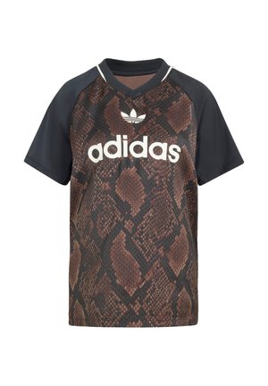 adidas Originals, T-shirt imprimé - earth strata/aurora coffee