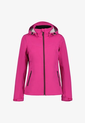 BRENHAM - Soft shell jacket - himbeere
