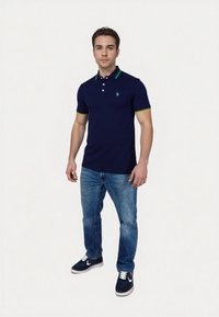 U.S. Polo Assn. SHORTSLEEVE BARNEY - Polo shirt - dunkelblau