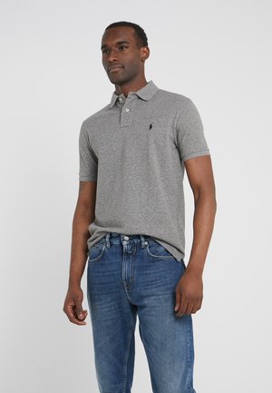 CUSTOM SLIM FIT MESH POLO SHIRT - Polo - canterbury heather