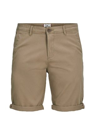 Jack & Jones JPSTBOWIE SOLID MID - Shorts - beige