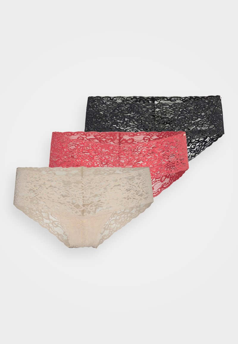 Damen BHs | DORINA LANA 3PACK Slip coral/beige/black/mehrfarbig - PQ33798 Damen BHs | DORINA LANA 3PACK Slip coral/beige/black/mehrfarbig - PQ33798