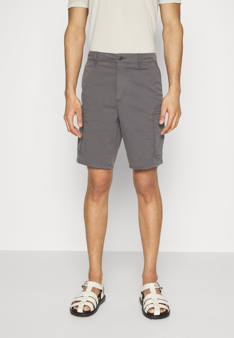Herren Chino Shorts | BOSS SEILAND Shorts dark grey/dunkelgrau-meliert - GI79129 Herren Chino Shorts | BOSS SEILAND Shorts dark grey/dunkelgrau-meliert - GI79129
