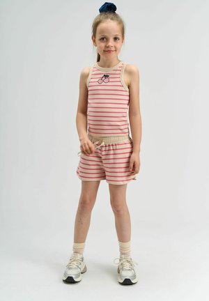 The New, SHANNON - Toppi - carmine rose striped