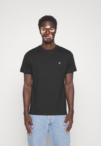 sandro CROSS - Camiseta básica - noir