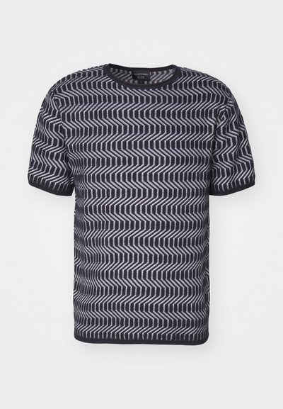 Emporio Armani Printtipaita - fancy blue/white