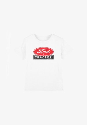 Ford, TRACTOR - Print T-shirt - white