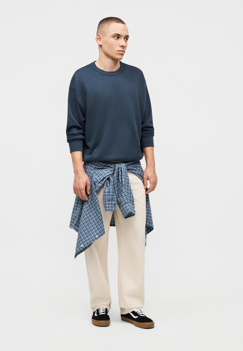GAP BOXY CREW - Mikina - vintage navy