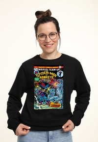 Marvel AVENGERS CLASSIC SPIDEY & HAWKEYE - Sudadera - black