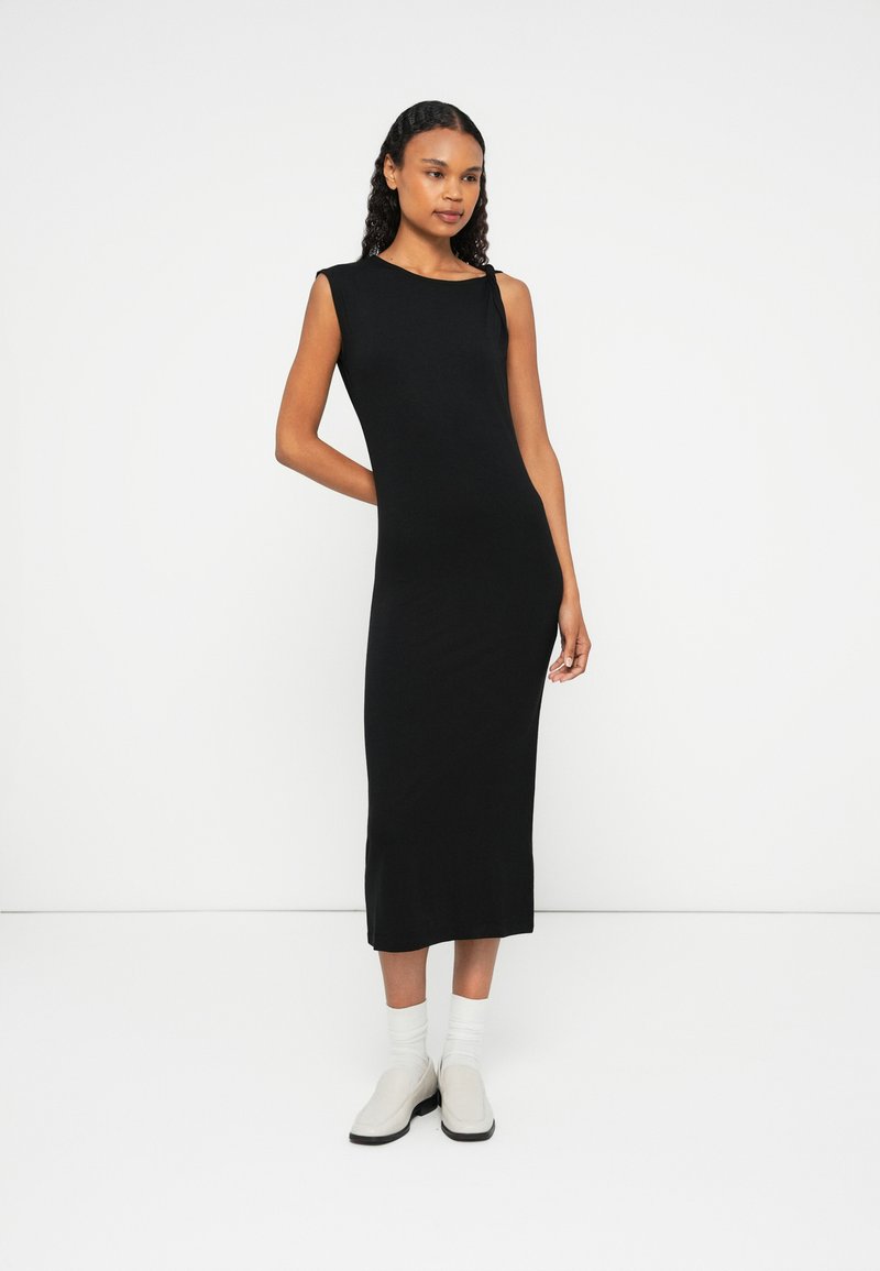 Barbour International FELICITY MIDI DRESS Gebreide jurk black